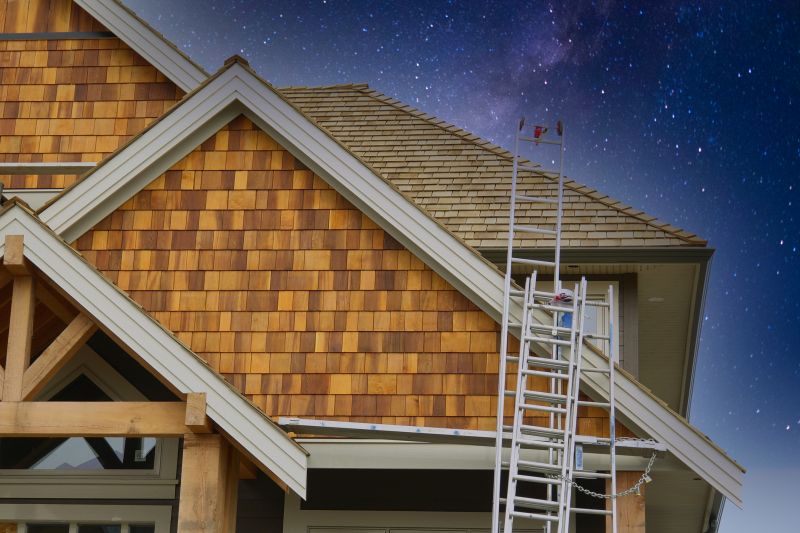 Cedar Siding Installation